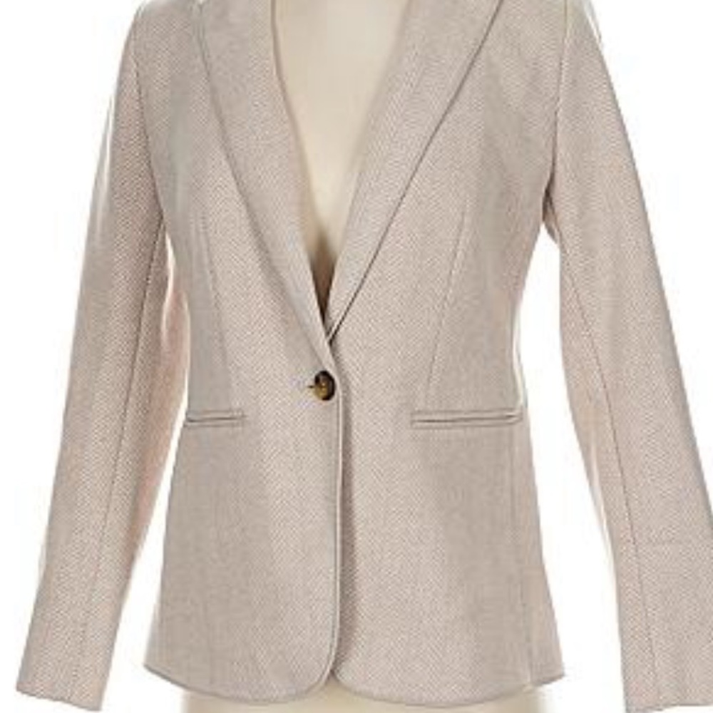 Ann Taylor Light Beige Blazer